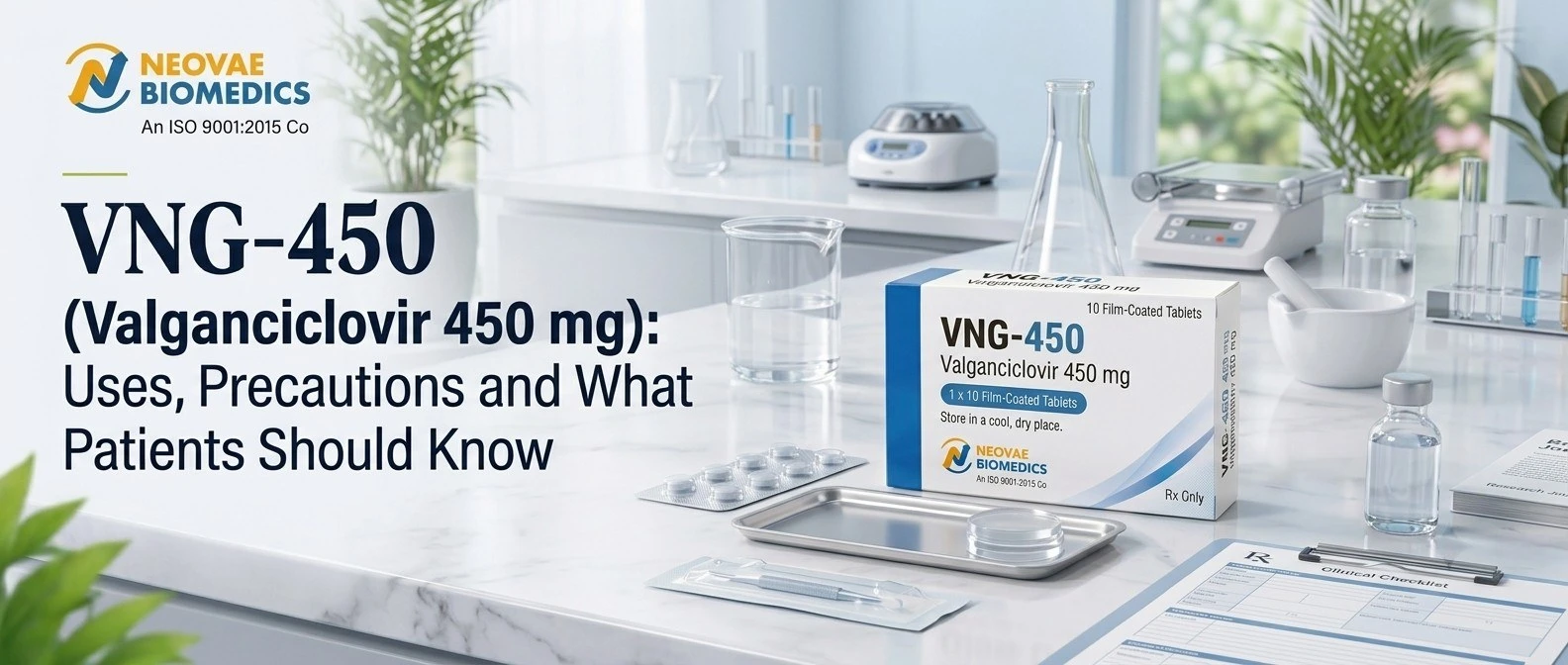 VNG-450 (Valganciclovir 450 mg): Uses, Precautions and What Patients Should Know