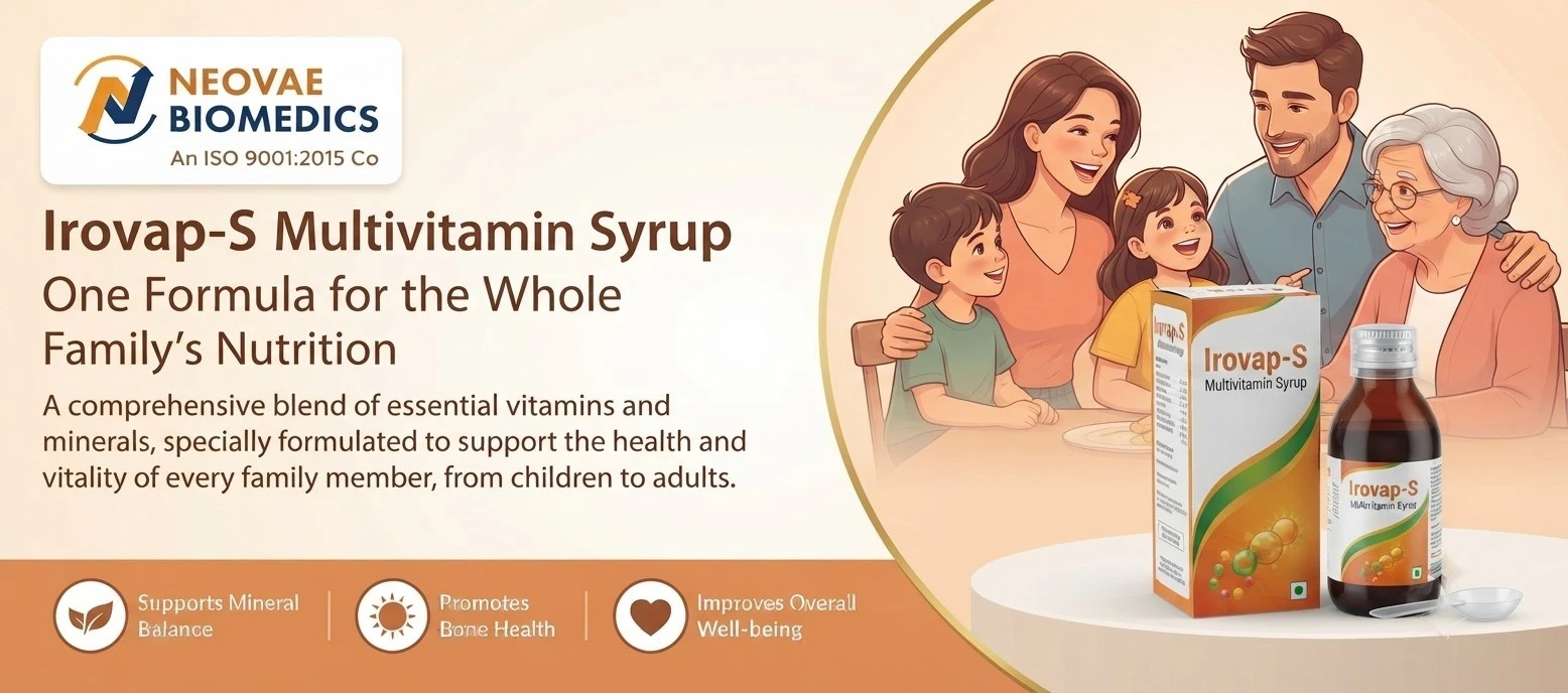 Irovap-S Multivitamin Syrup: One Formula for the Whole Family's Nutrition