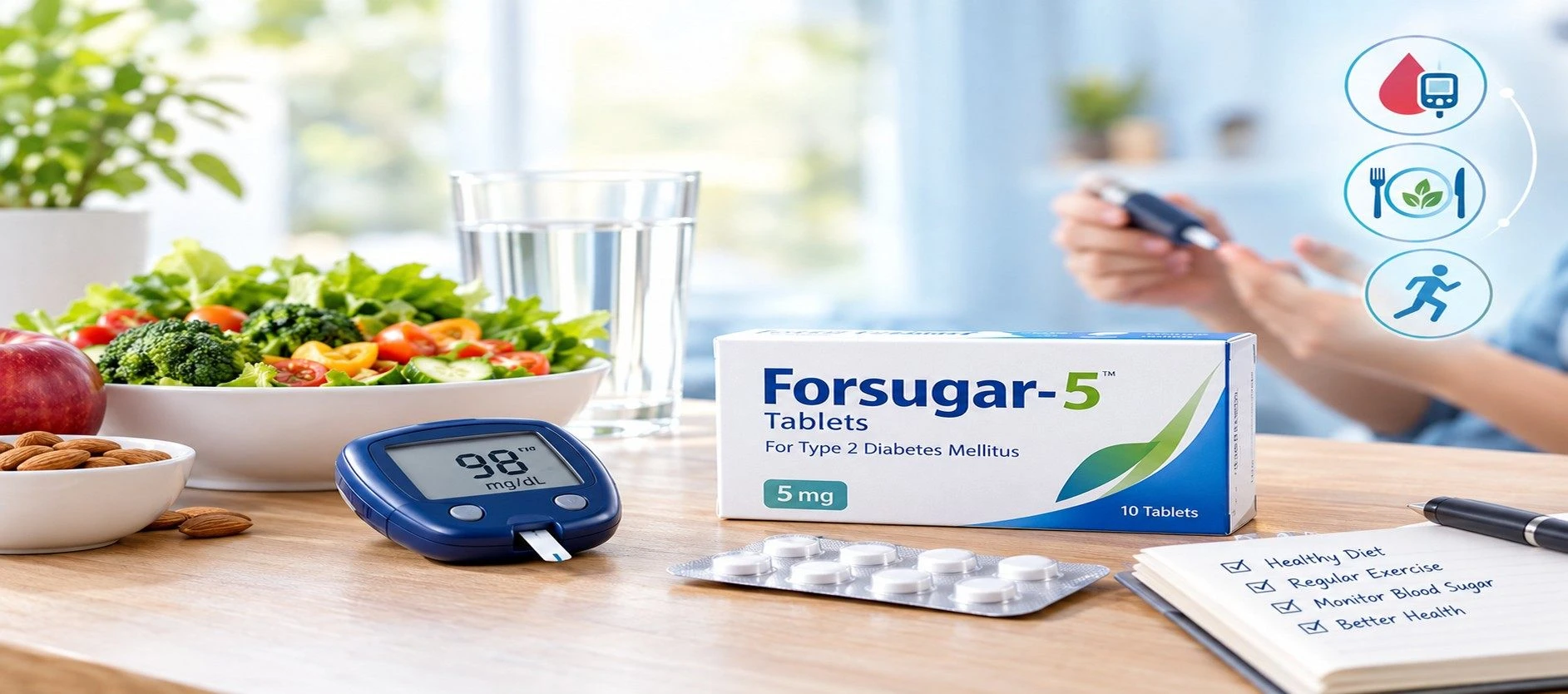 Forsugar-5 Tablet: A Practical Guide to Managing Type 2 Diabetes