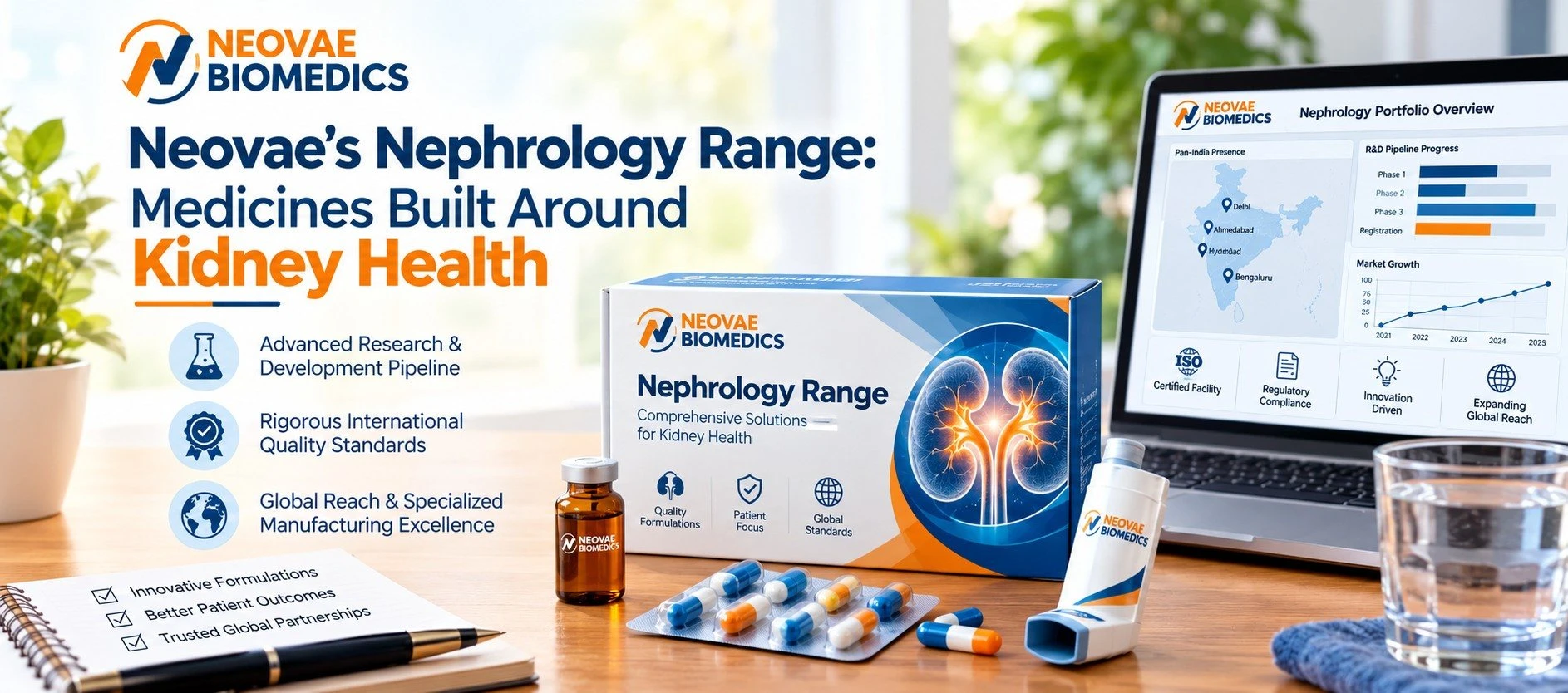 Neovae's Nephrology Range: Medicines Built Around Kidney Health