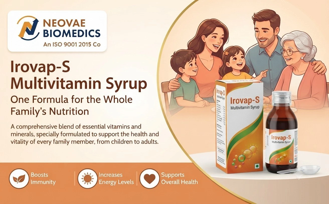 Irovap-S Multivitamin Syrup: One Formula for the Whole Family's Nutrition